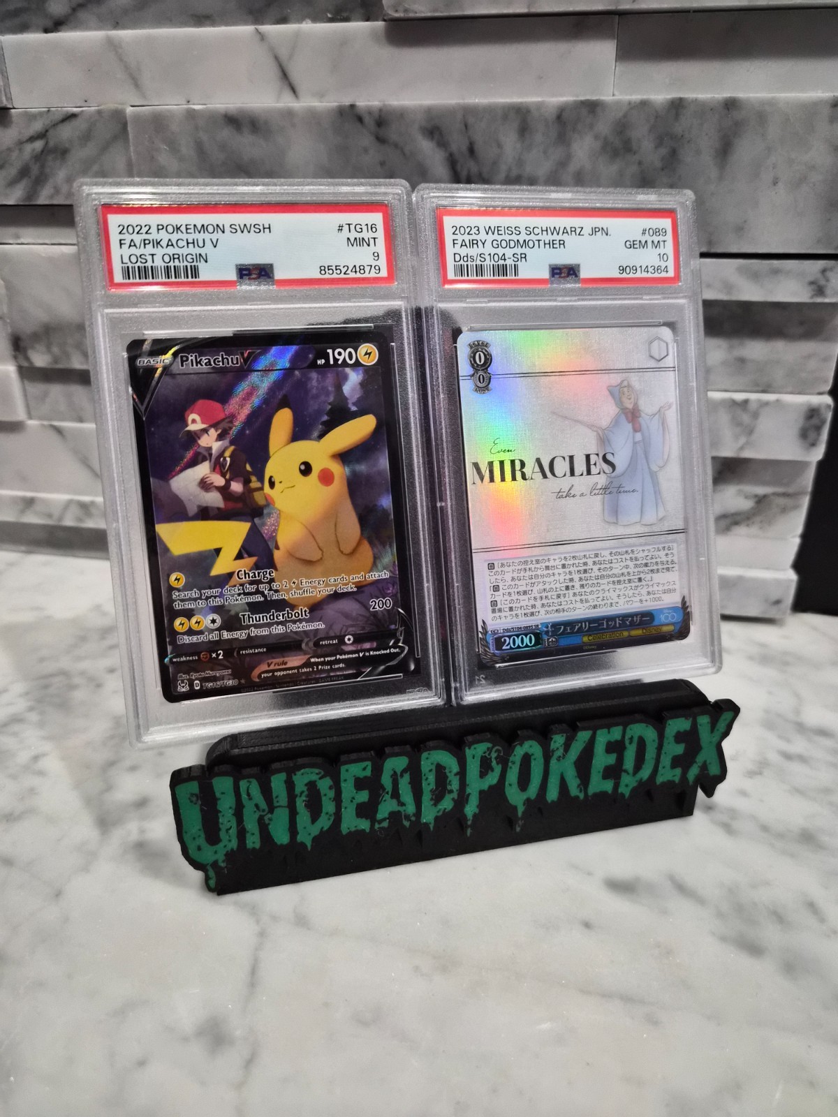 Jumbo Premier Custom Card Stand (add your logo), For Sports Cards, Pokemon