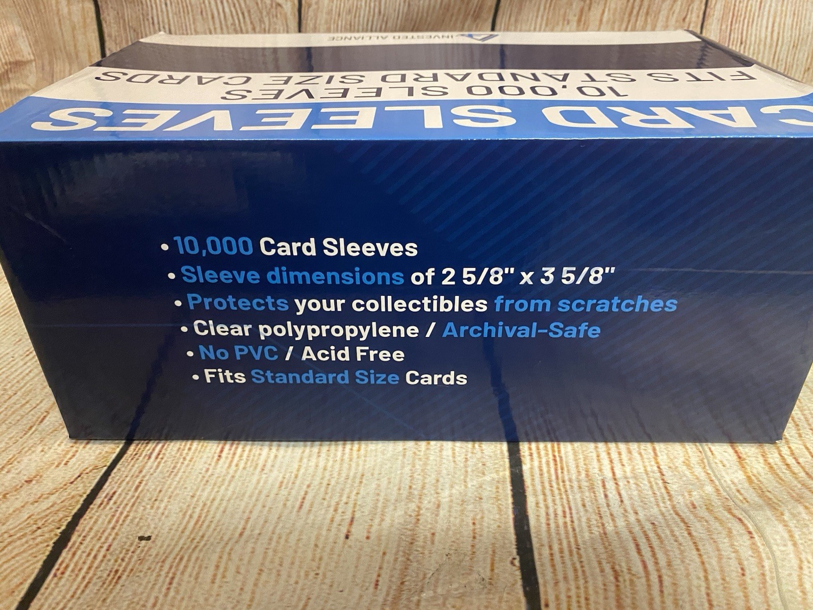 invested alliance 10,000 Bulk Protective Soft TCG Sleeves.