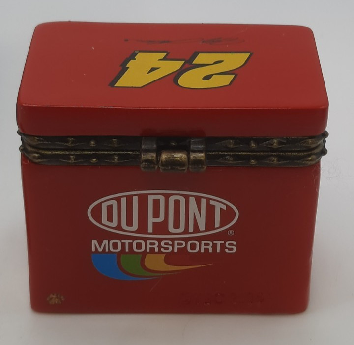 Boyds Bear #24 JOE GORDON Nascar Racing Treasure Hinged Box 919363