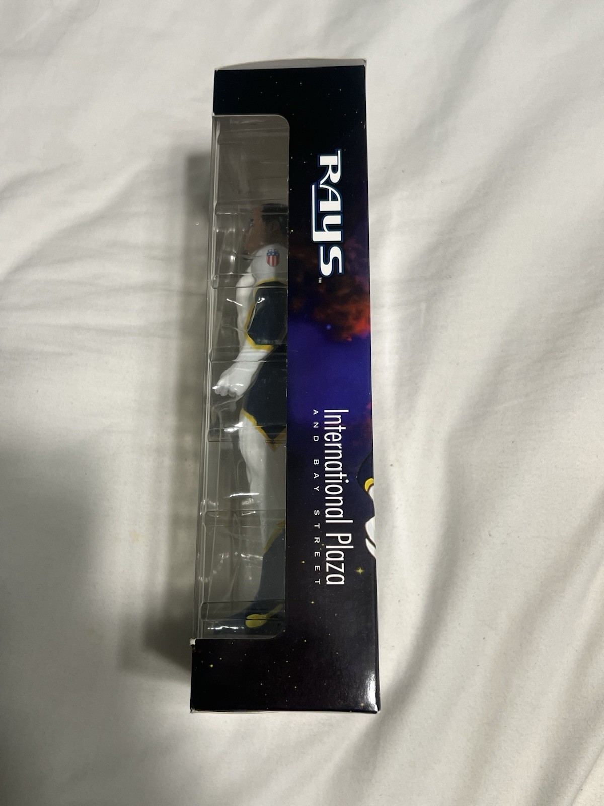 Carl Crawford Action Figure Defenders of the Game Tampa Bay Rays SGA 2007