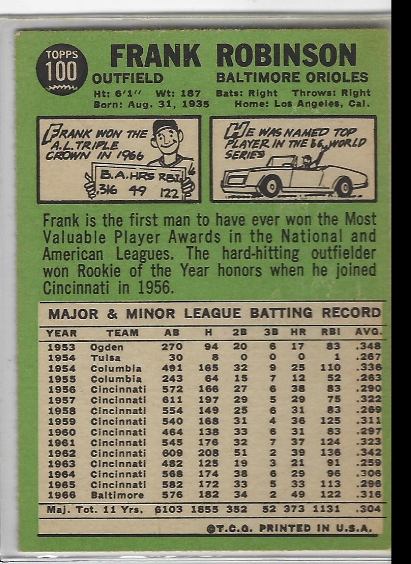 1967 Topps Baseball Set Break 151-300