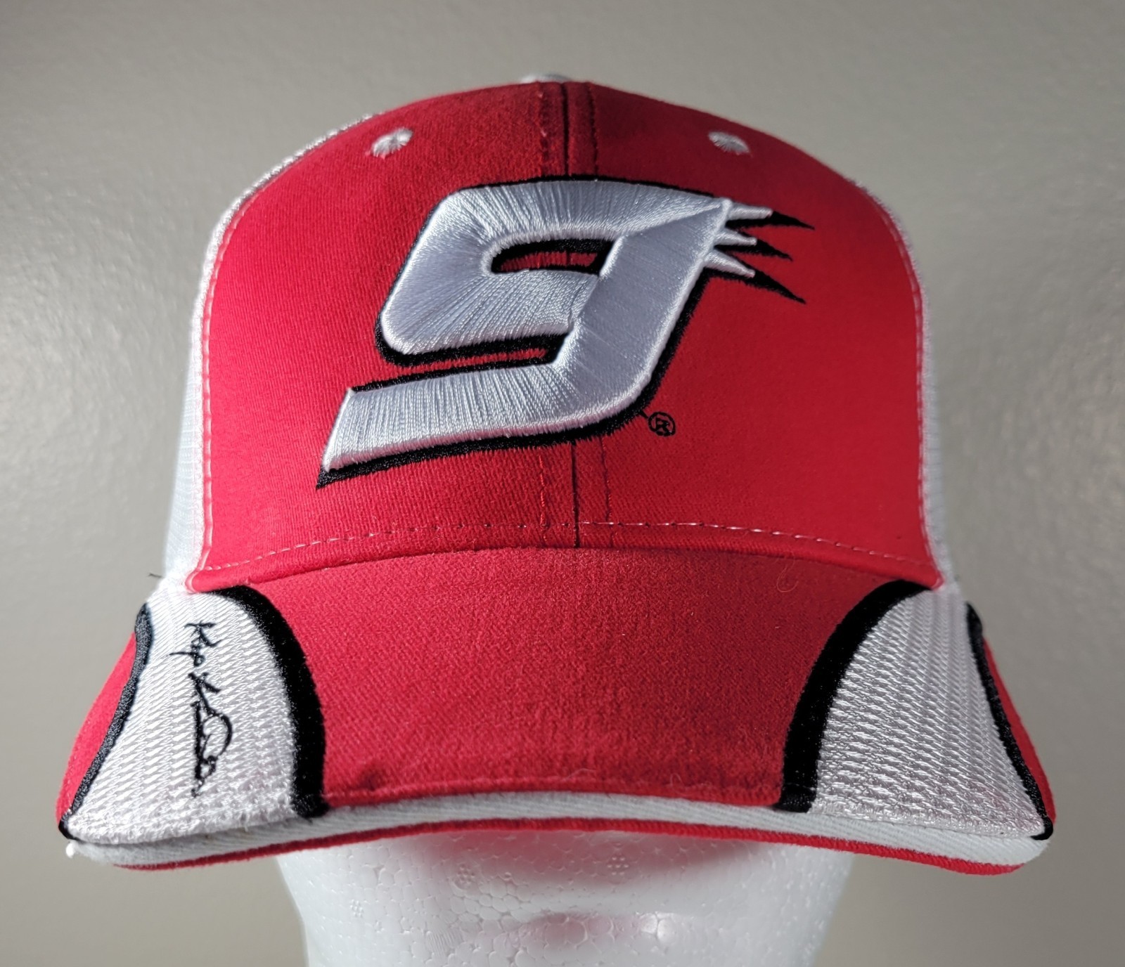#9 Kasey Kahne Racing Nascar Hat Cap Signature Winner’s Circle Budweiser New Bud