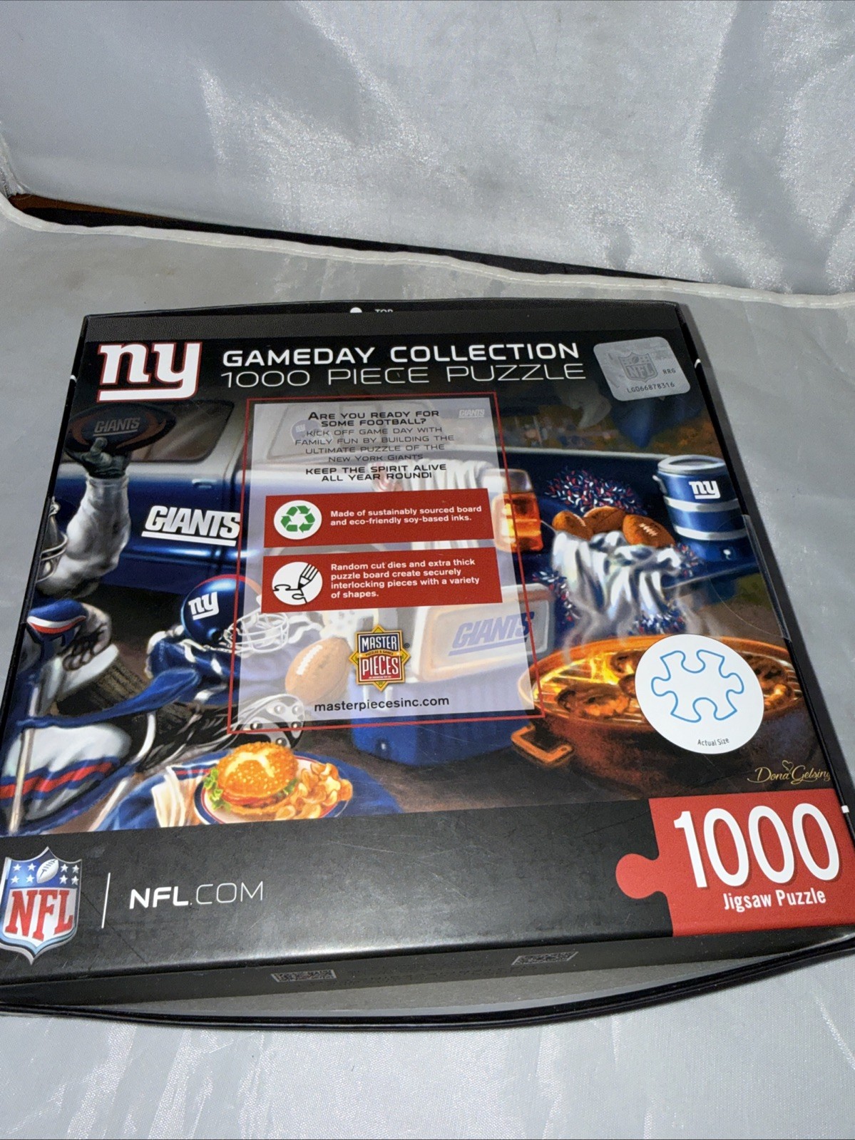 MasterPieces – New York Giants NFL Gameday 1000 Piece Jigsaw Puzzle￼ New