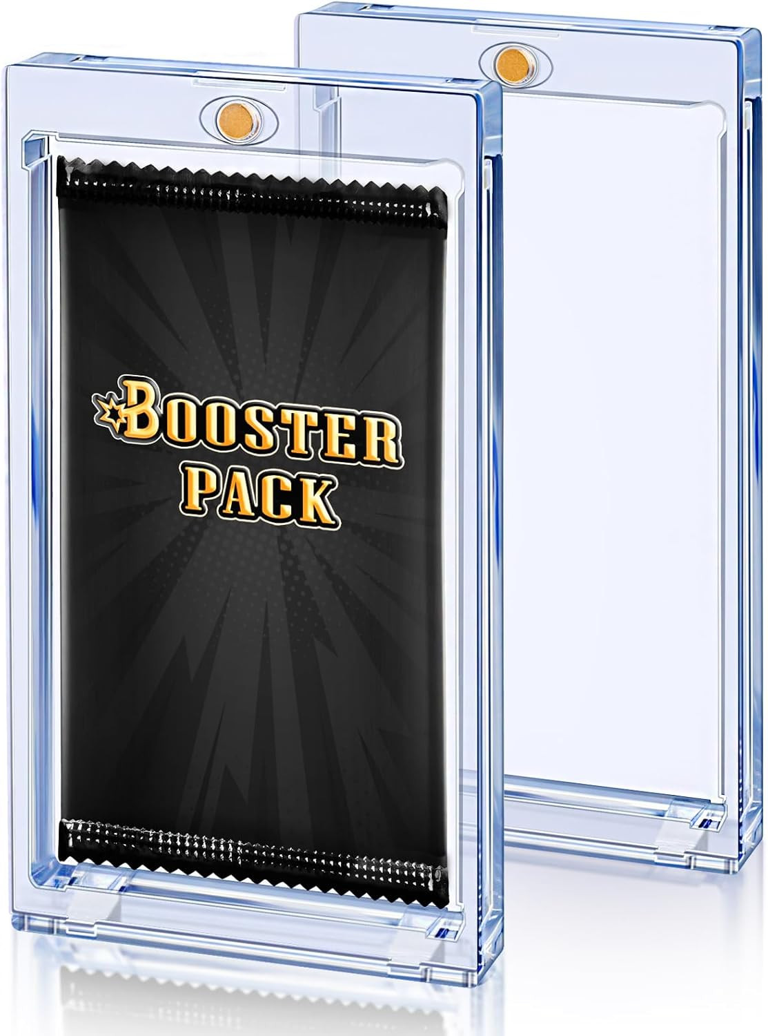 2 Pack Card Booster Pack Display Holder, Magnetic Card Holder for Card Booster P