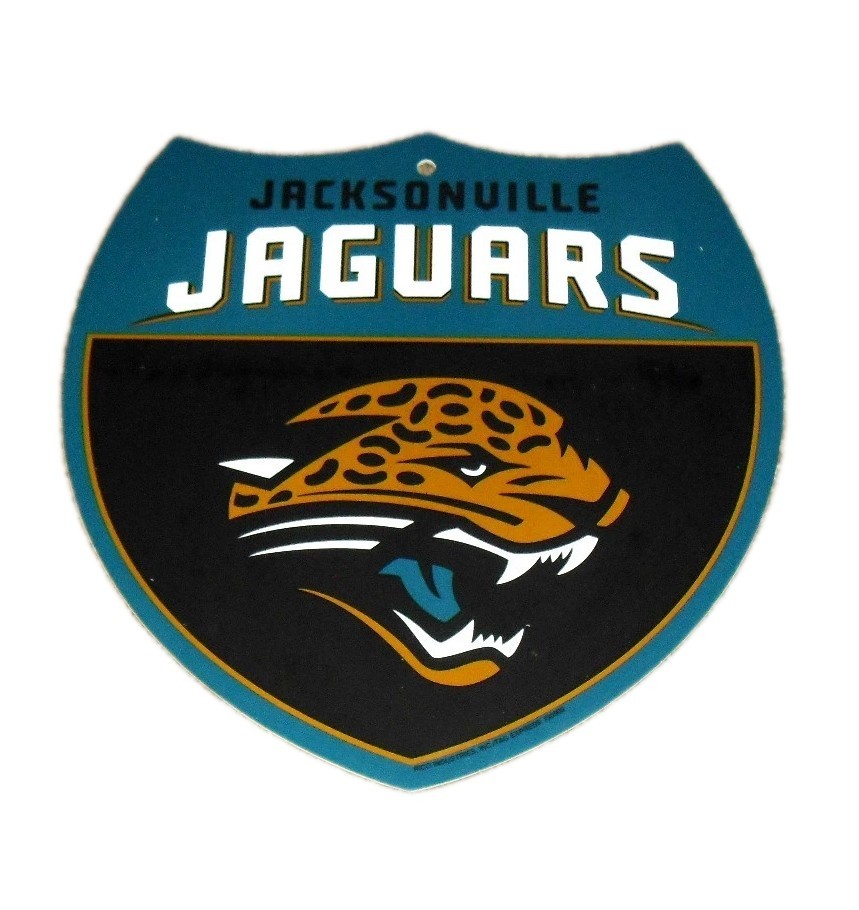 Jacksonville Jaguars Plastic 12×12 Inches Wall Sign New Nfl