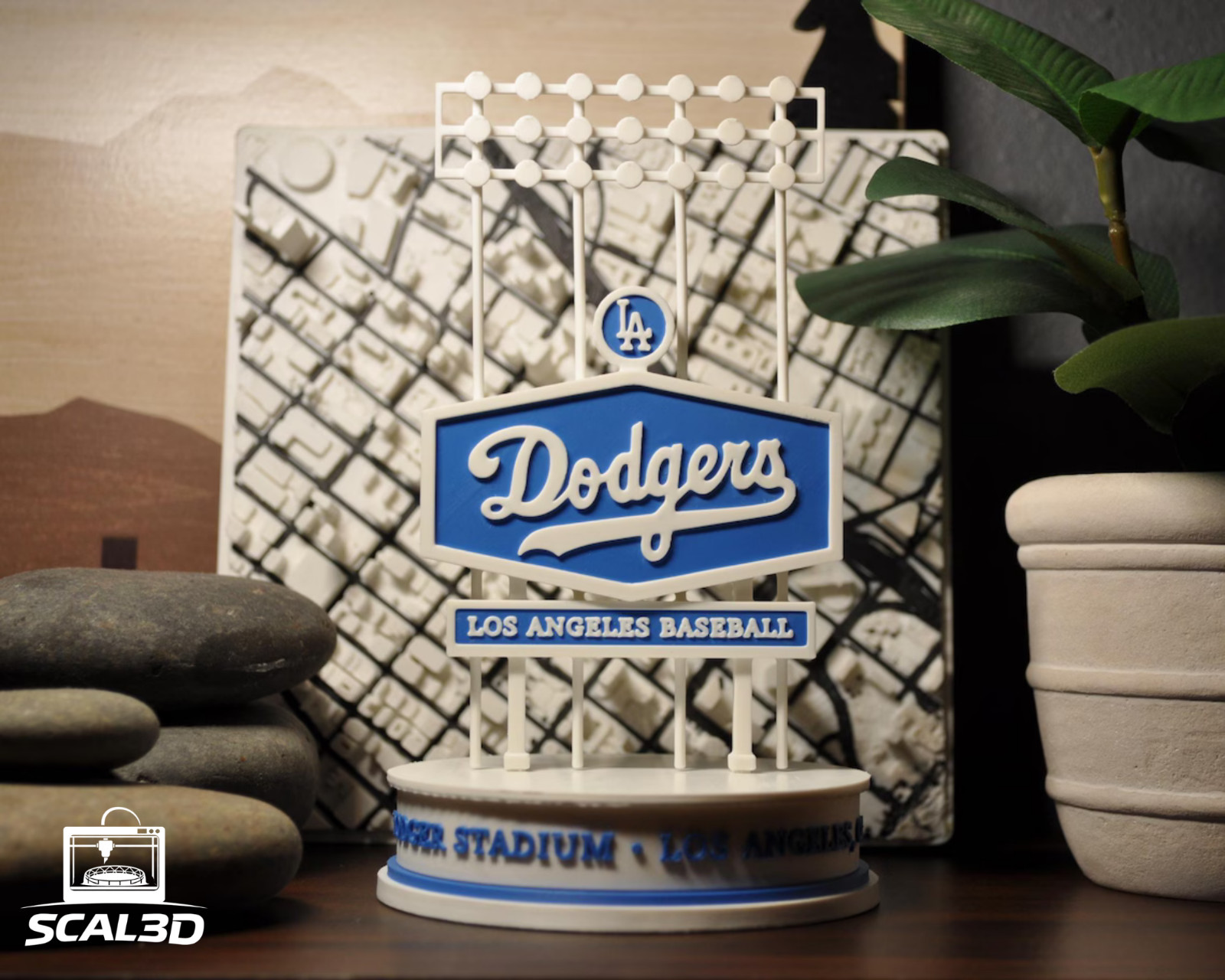 LA Dodgers Stadium Sign
