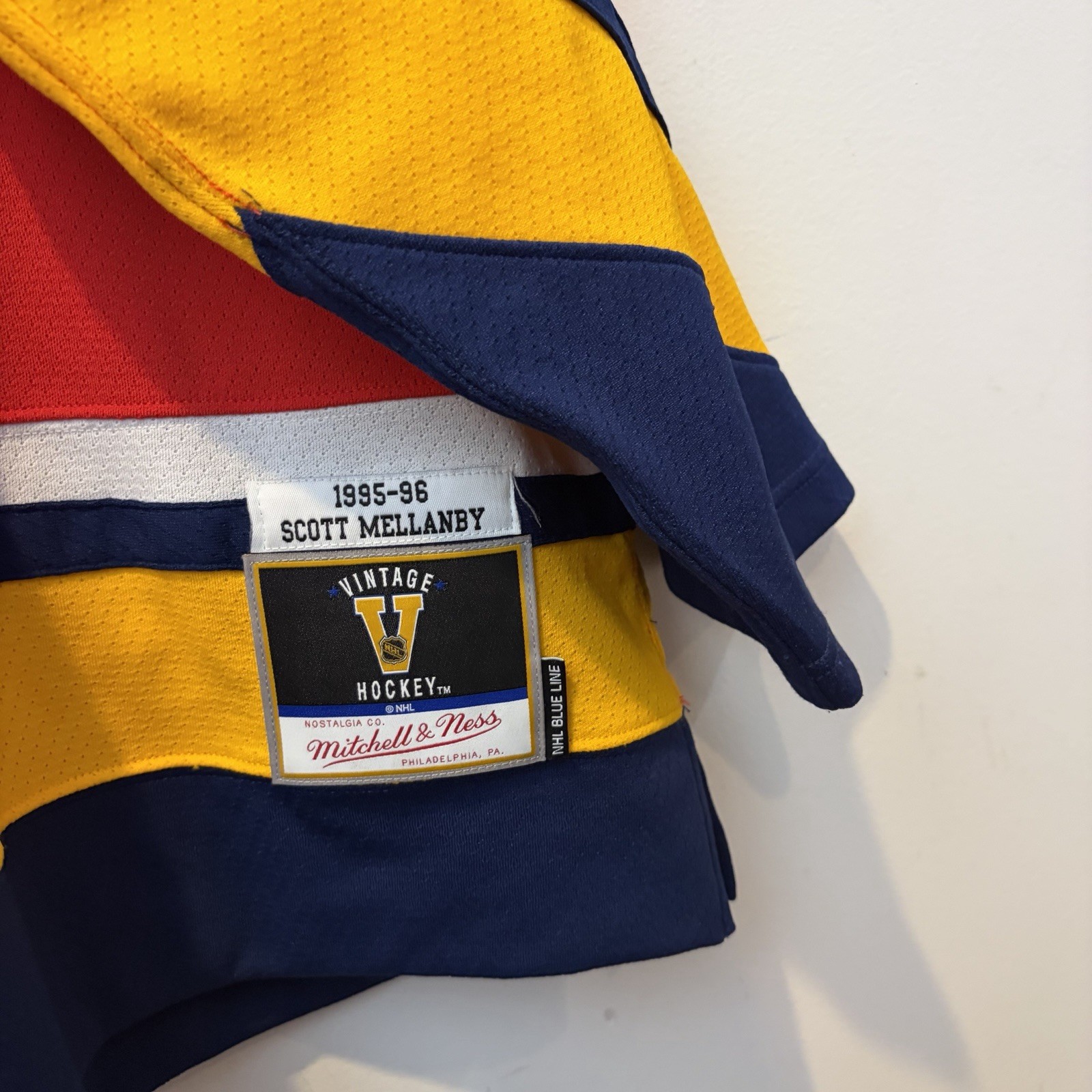Mitchell and Ness Scott Mellanby Florida Panthers Hockey Jersey 3XL