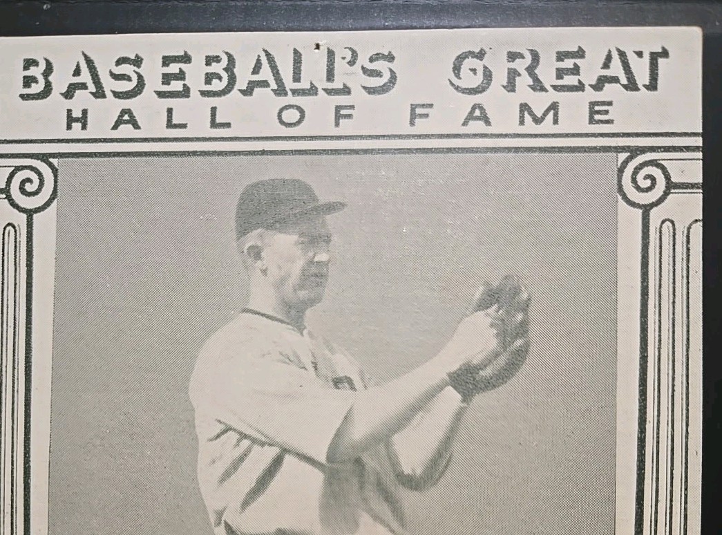 Grover Cleveland Alexander ● 1948 Hall Of Fame Exhibit Card ● VG/EX ● See Below