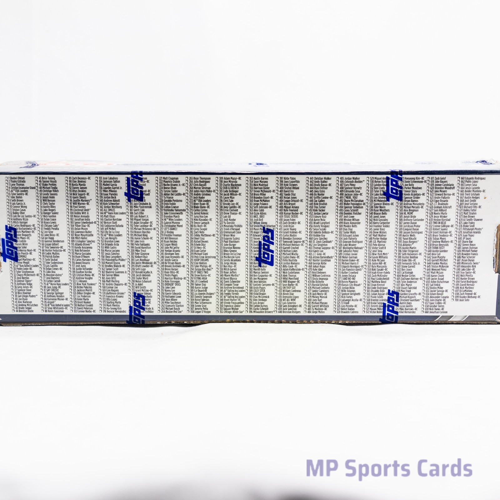 2025 Topps Baseball Complete 700-Card Retail Factory Set + 5 Rookie Variations