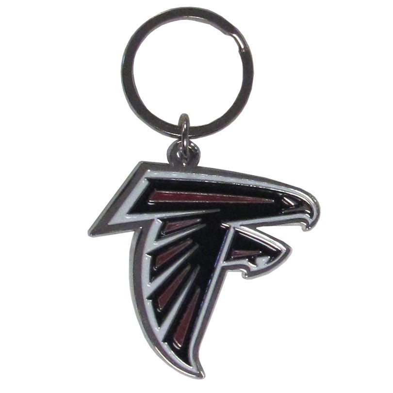 NFL Team Logo Metal Keychain—Official Team Colors—Fan Collectible Free Shipping