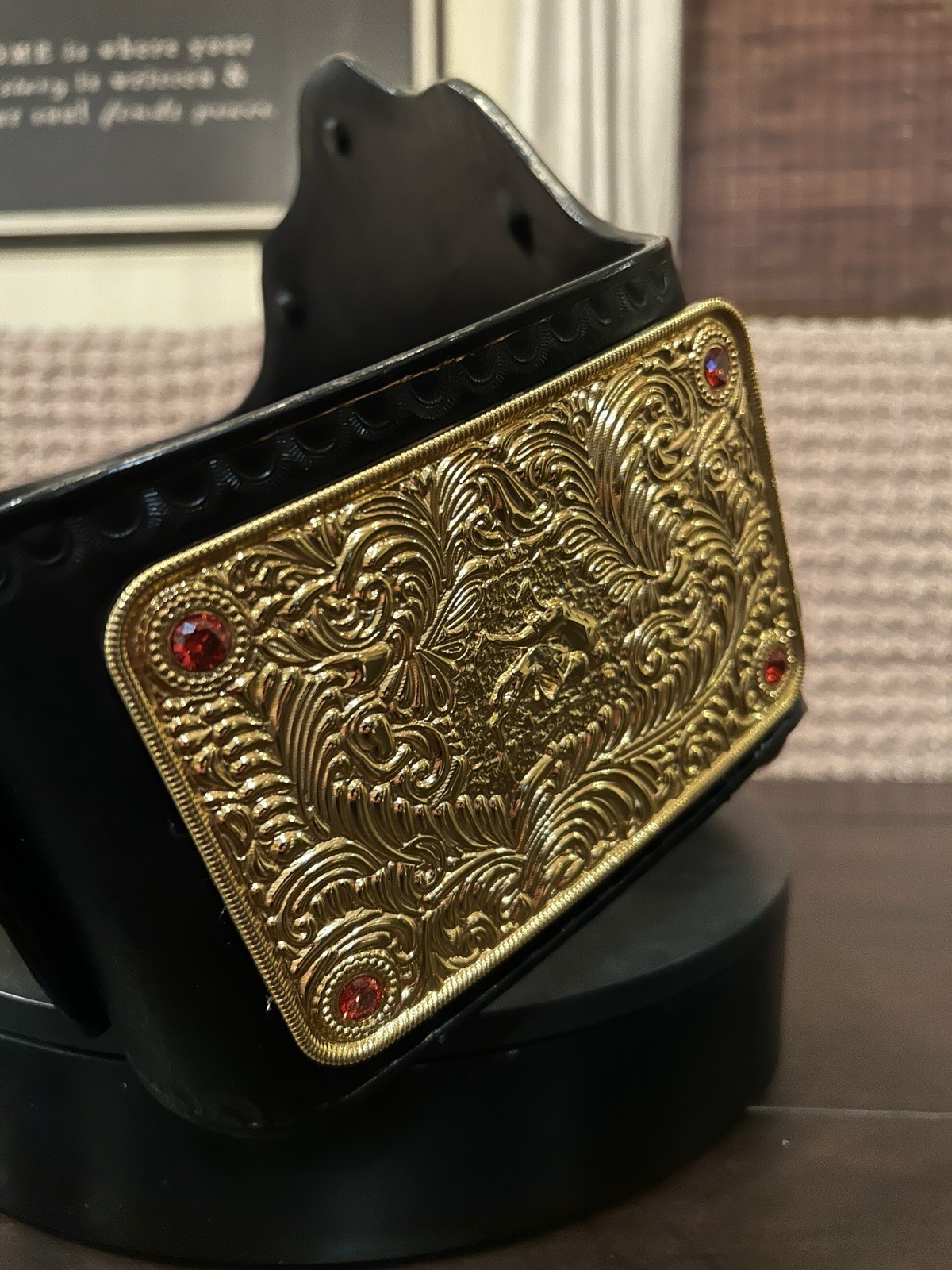 3D BIG GOLD HEAVYWEIGHT CHAMPIONSHIP REPLICA BELT CNC HD & 24K GOLD PLATED