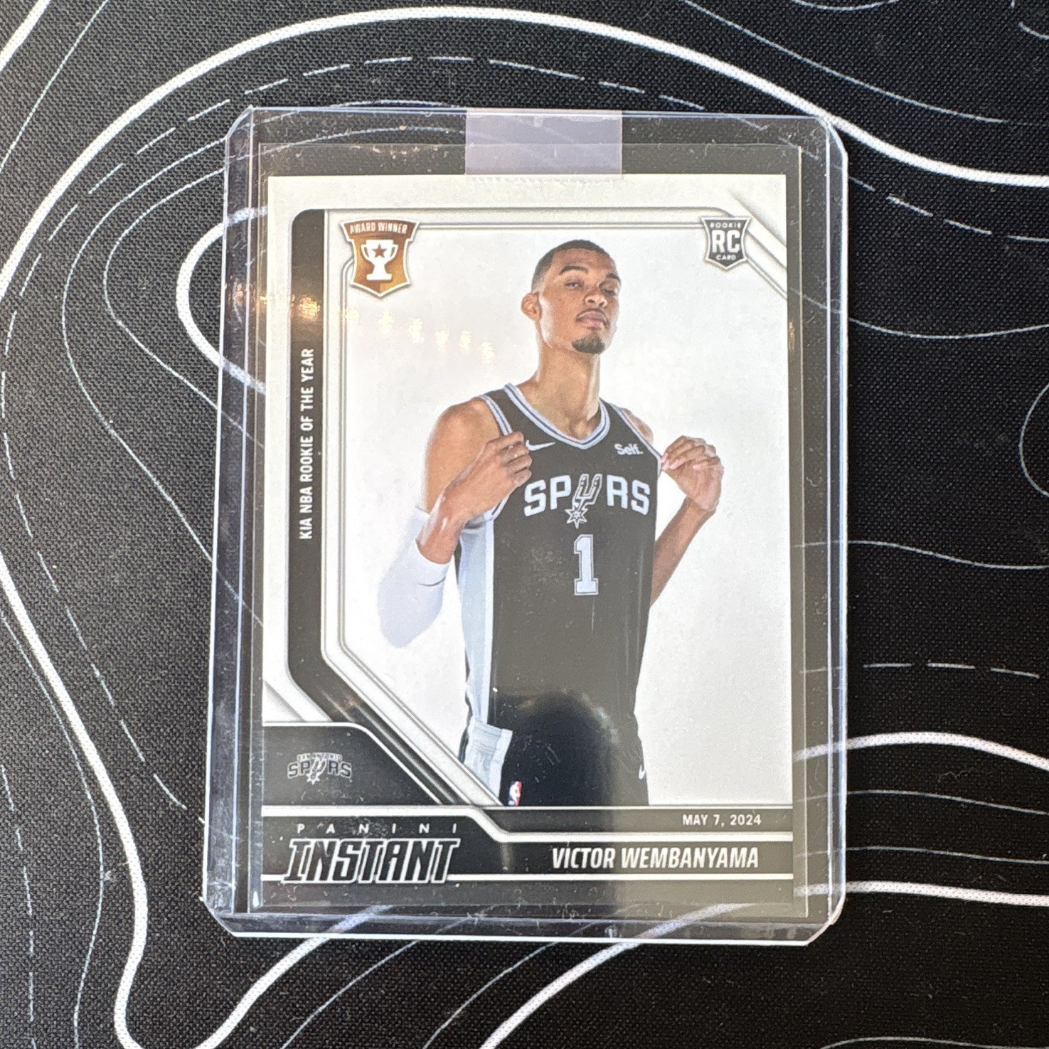 Panini Instant Victor Wembanyama Rookie Award Winner #544 /11420 Spurs 2023-24