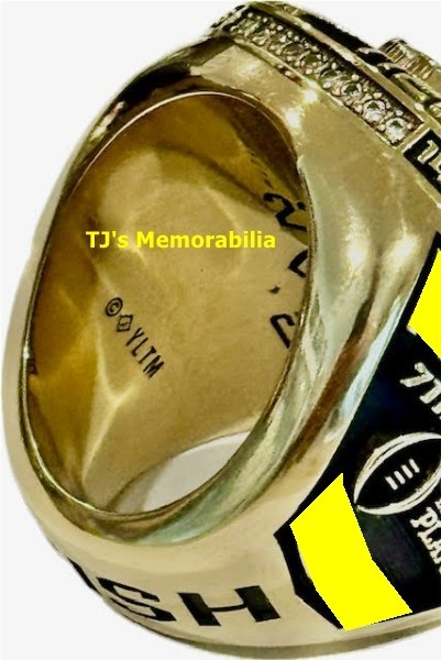 2024 CLEMSON TIGERS FOOTBALL ACC CHAMPIONS CHAMPIONSHIP RING JOSTENS PLAYER