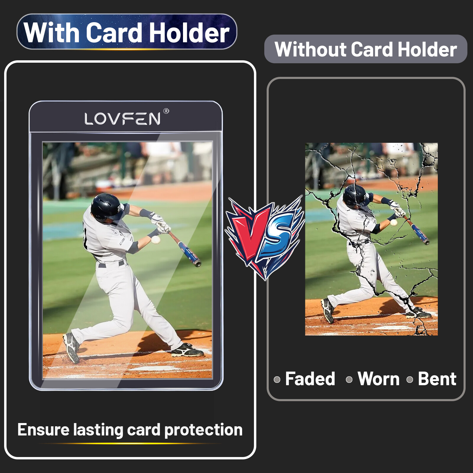 3″x4″ Top loaders 100/500/1000CT With Free Sleeves For 35pt Trading Card Regular