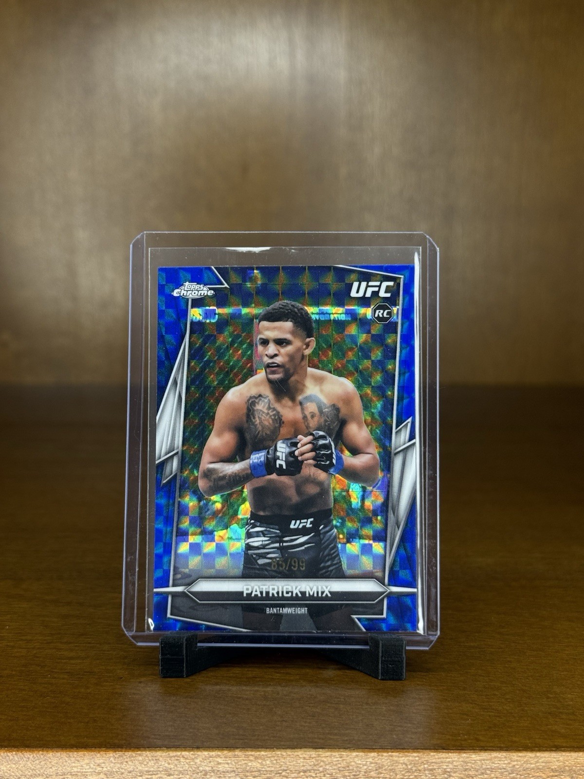 2026 Topps Chrome Ufc Patrick Mix Blue Geo /99
