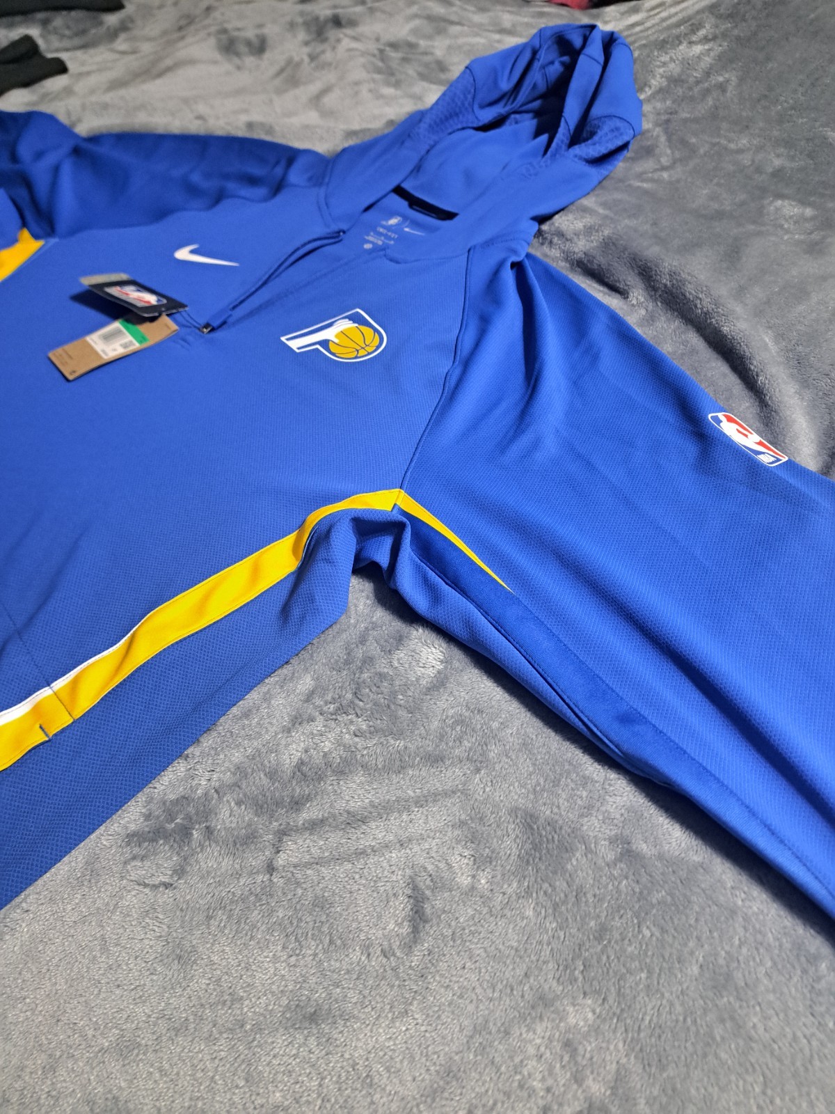 Indiana Pacers NBA Nike Dri Fit XL Quarter Zip Double Sided New W/Tags MSRP 130