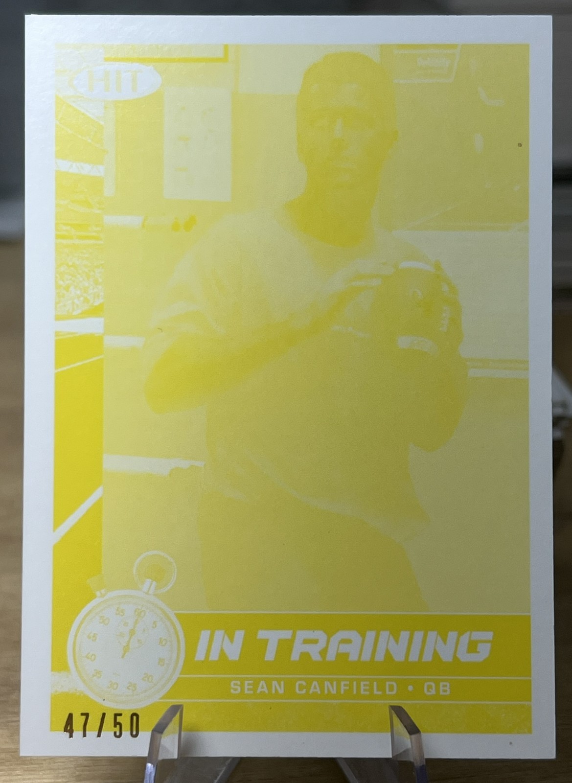 2010 Sage HIT Sean Canfield Make Ready Yellow /50
