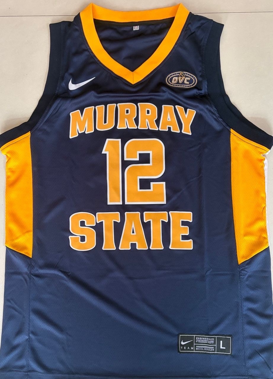Murray State Racers Ja Morant 12 Dri-FIT Basketball Jersey Mens XL Navy
