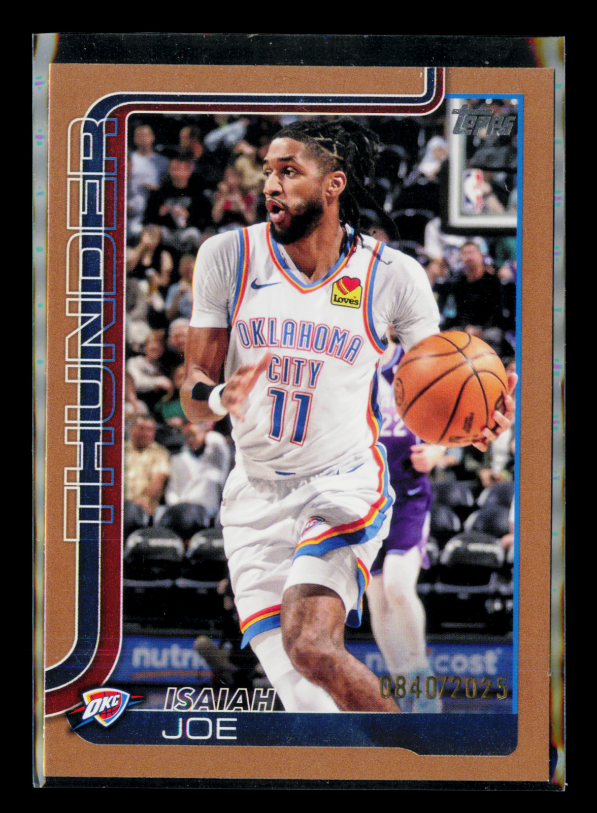 2025-26 Topps – Isaiah Joe #121 Gold SP/2025