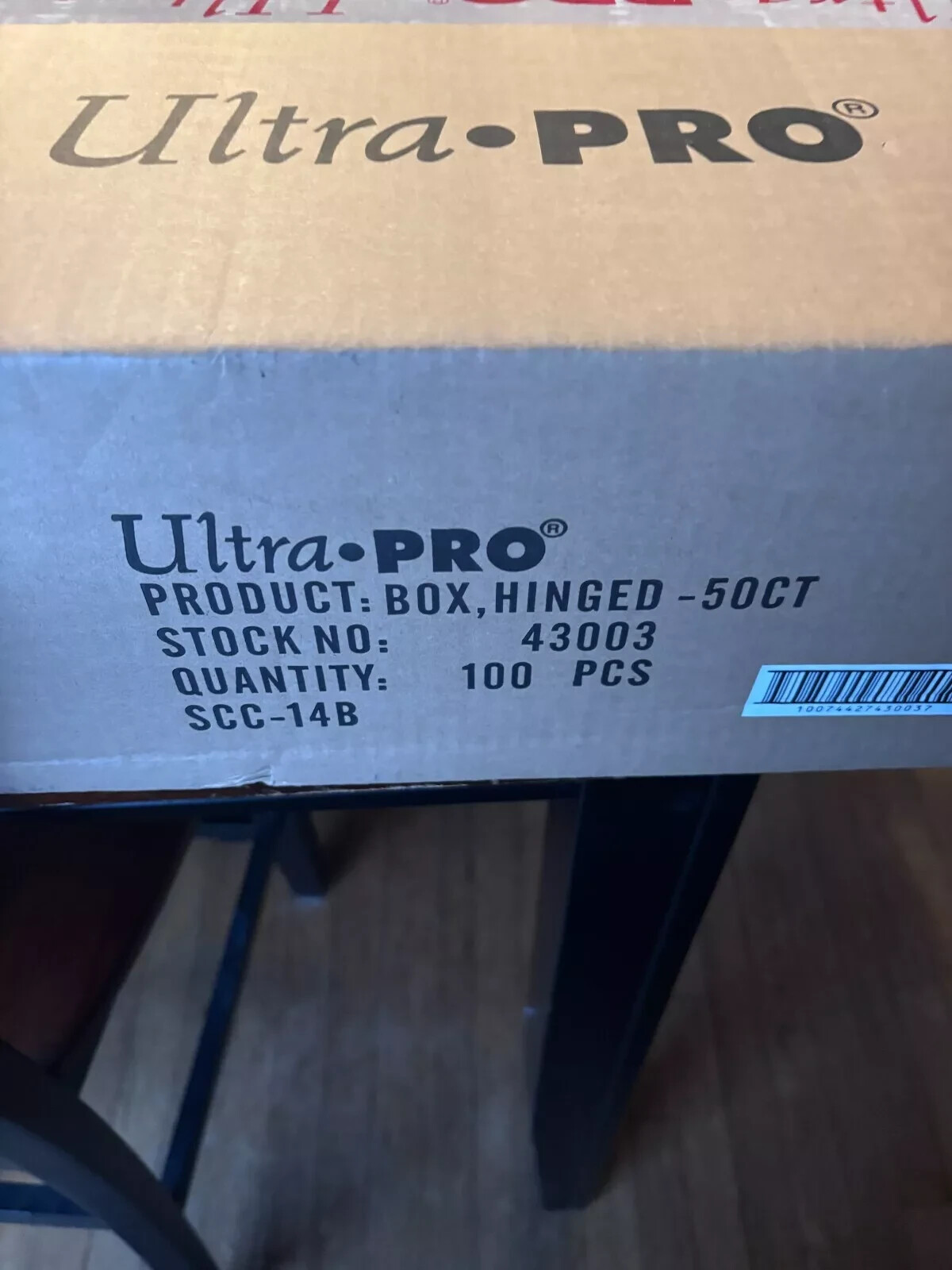 10 ULTRA PRO 50 COUNT CLEAR HINGED STORAGE BOX CASE HOLDER SPORTS CARDS POKEMON