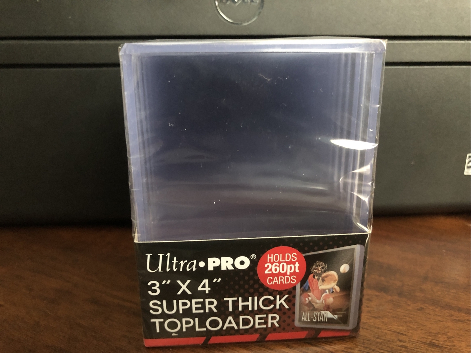 Ultra Pro 3X4 Super Thick Toploaders 6 Packs of 10 for up to 260pt Cards, = 60