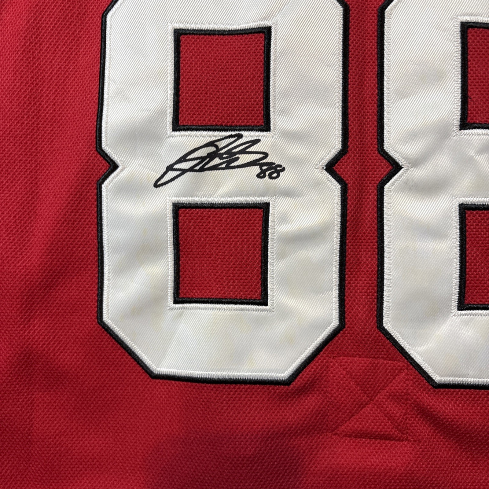 Reebok NHL Chicago Blackhawks Patrick Kane #88 Red Jersey Men’s Size 52