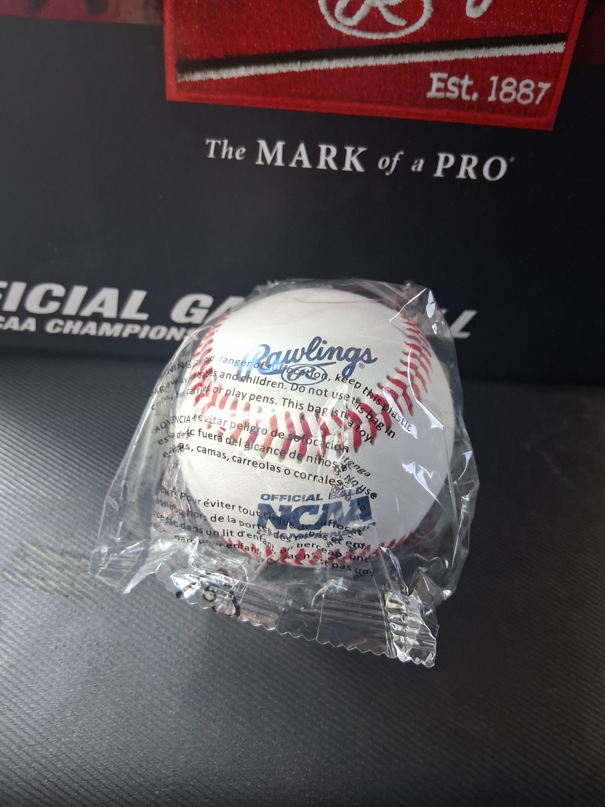NCAA Championship Baseball-Purdue Logo-Big10 Brand New Sealed