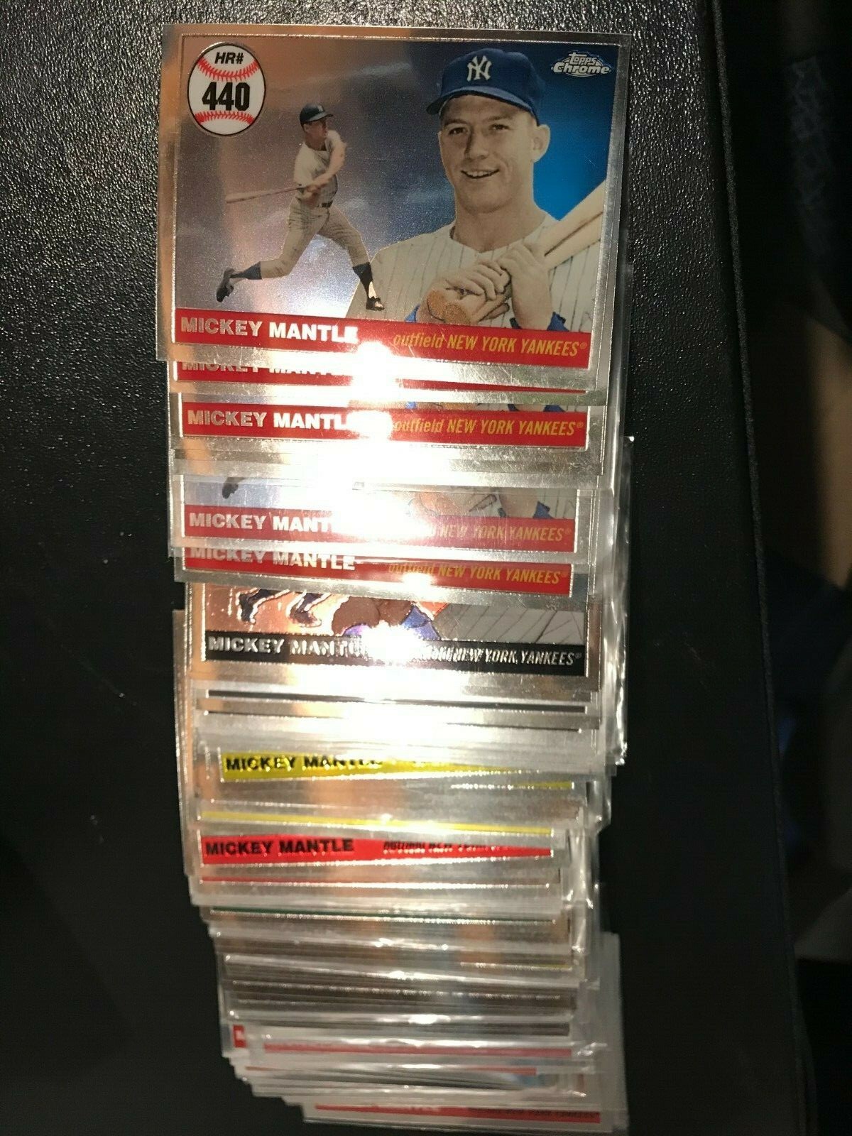 Mickey Mantle home run HR history 2007 Topps CHROME updates card pick 1 #1-536