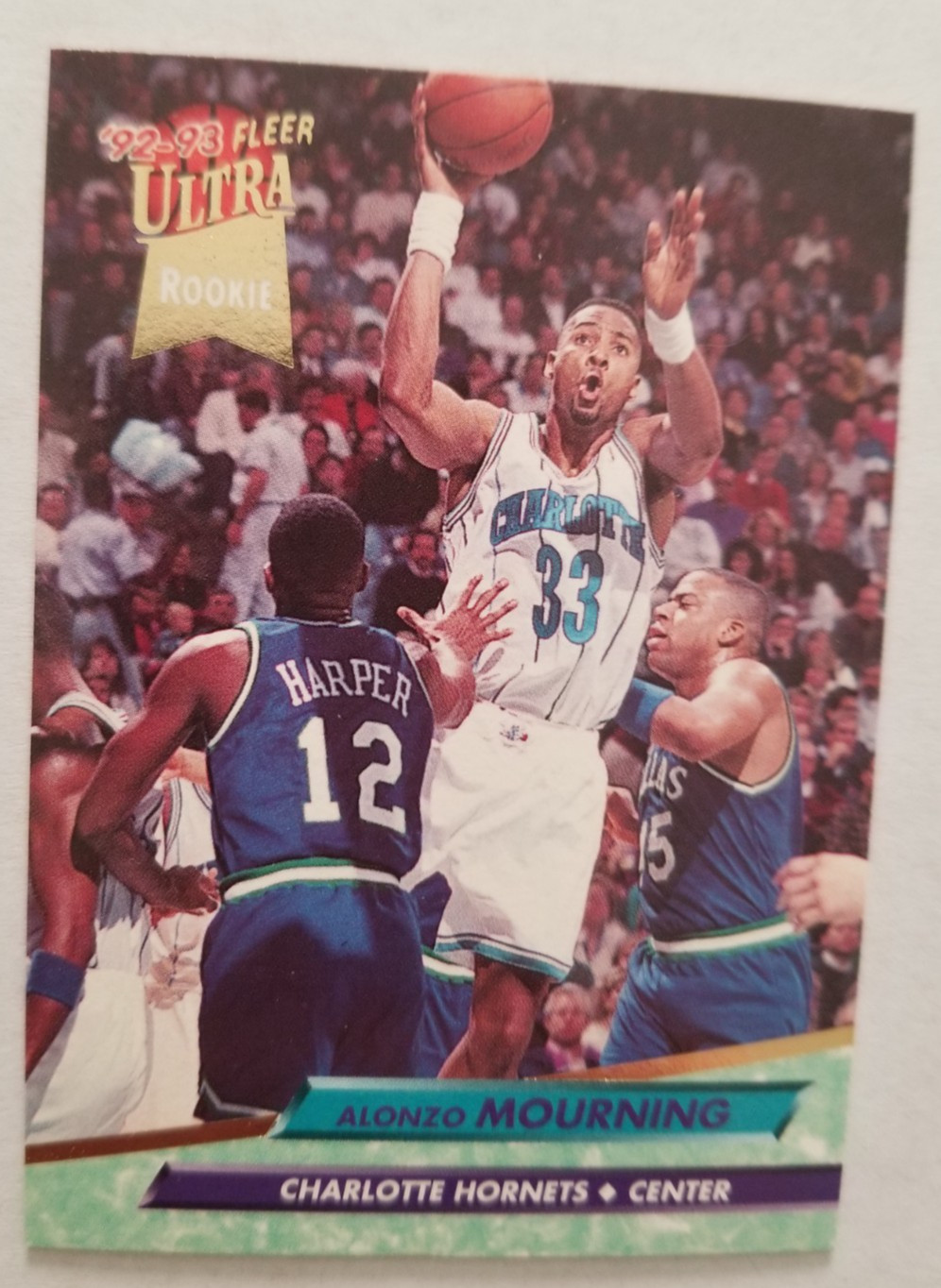 1992-93 Fleer Ultra – Rookie Alonzo Mourning #234 (RC)