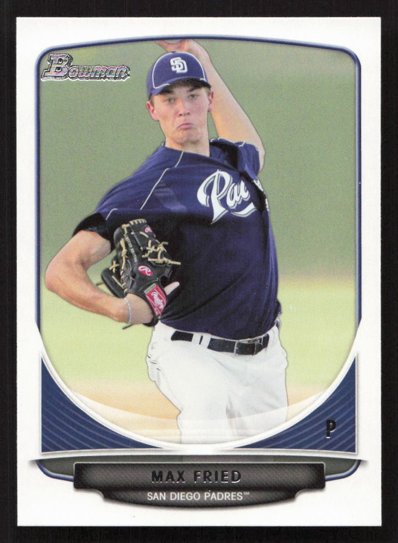 2013 Bowman Draft Picks & Prospects Max Fried Top Prospects #TP-14 – Quantity!
