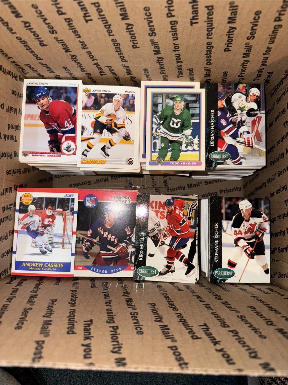 500 Random Hockey Cards Rookie cards, Base, Inserts, Bulk Card Lot