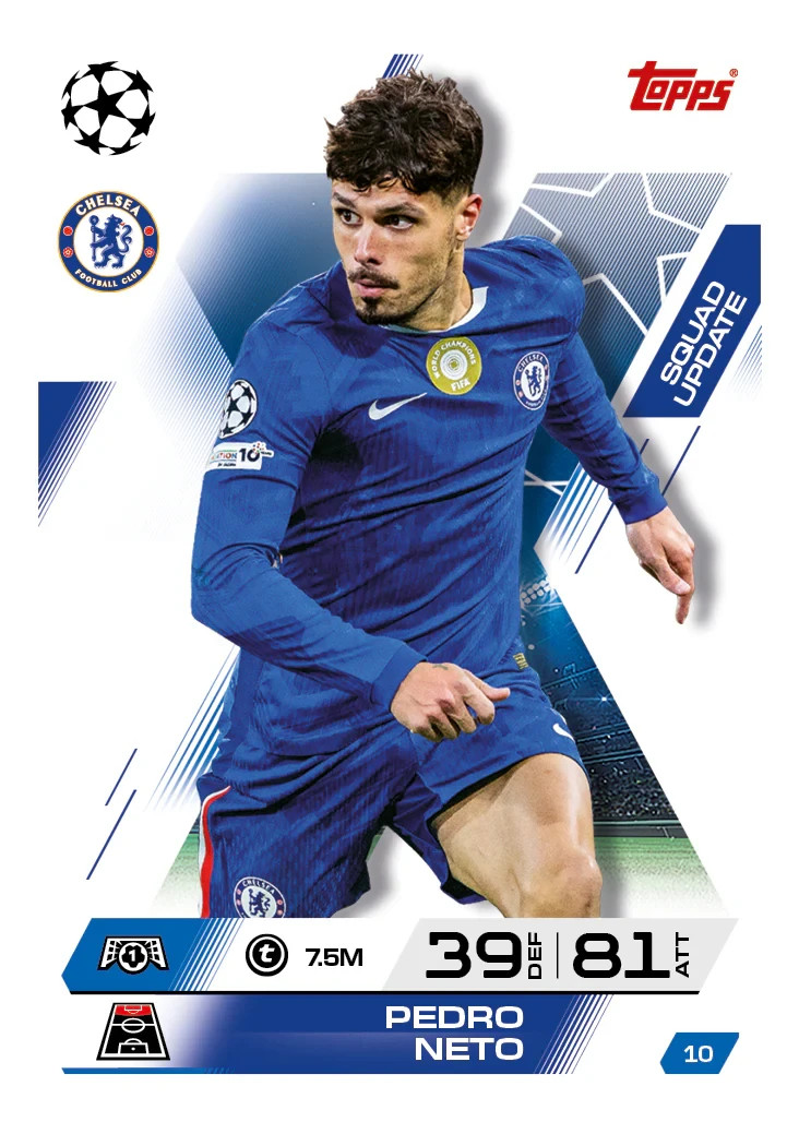 2025-26 Topps UEFA Champions League Match Attax Extra 32 Pack Box (384 Cards)