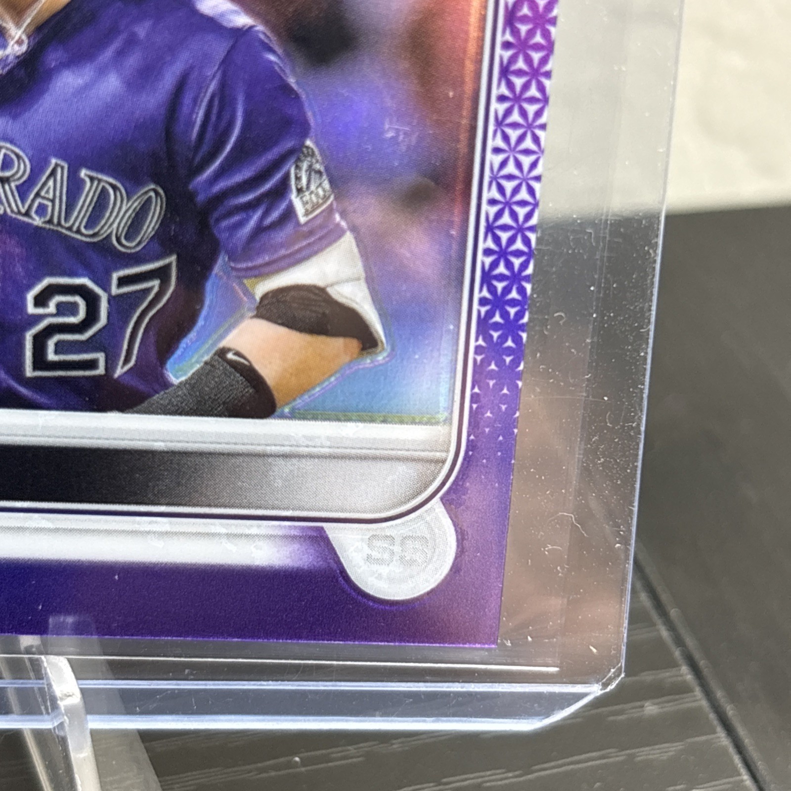 2022 Topps Chrome – Trevor Story #27 Purple Refractor /250