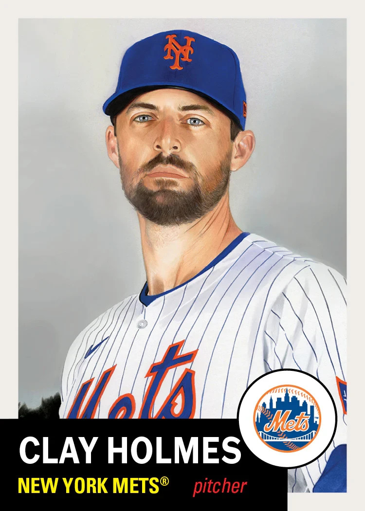 2026 Topps Living Set Card 906 Clay Holmes – Only 25 Cents Shipping!