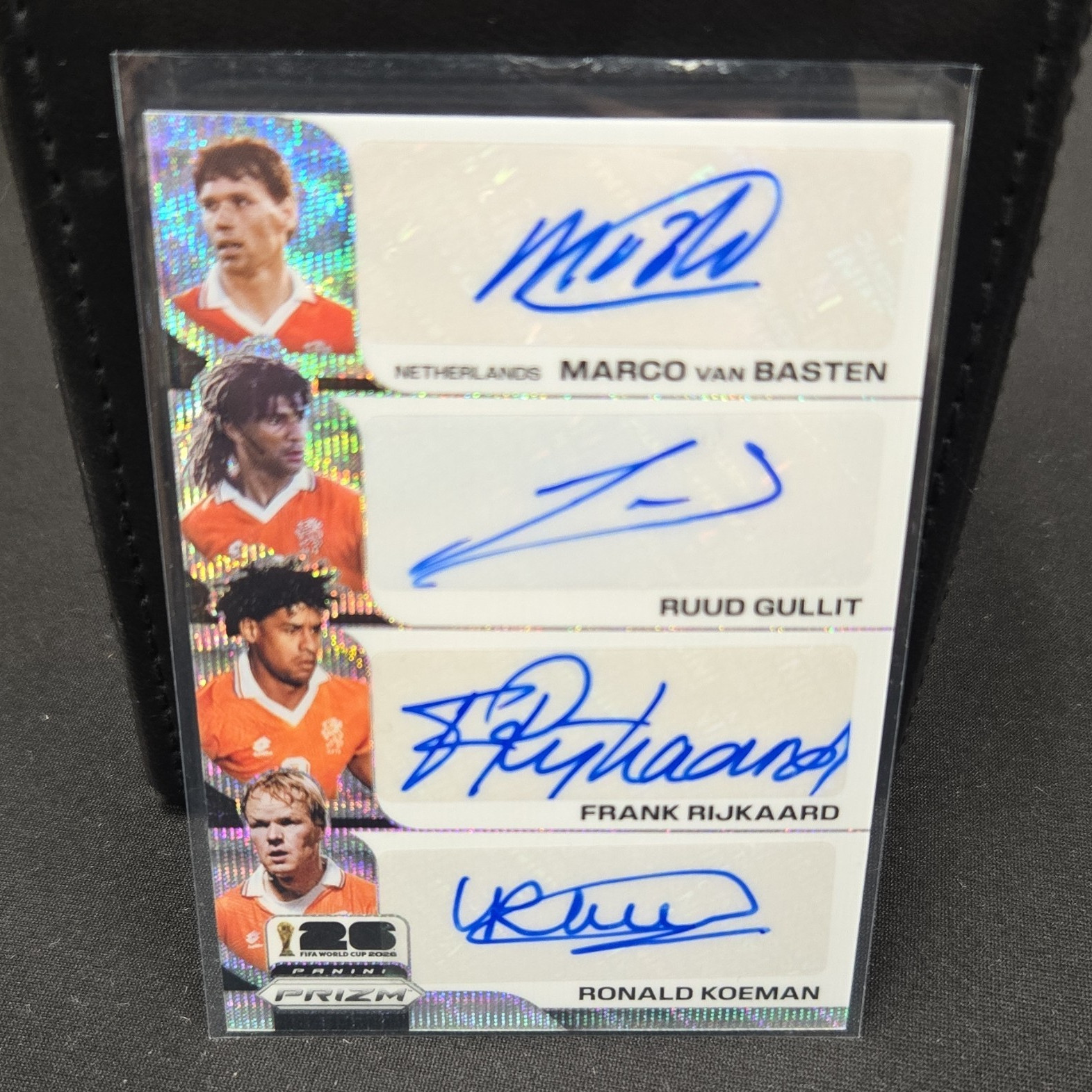 26′ Prizm Ned. Quad Auto Marco Basten Gullit Ruud Frank Rijkaard Ronald Koeman