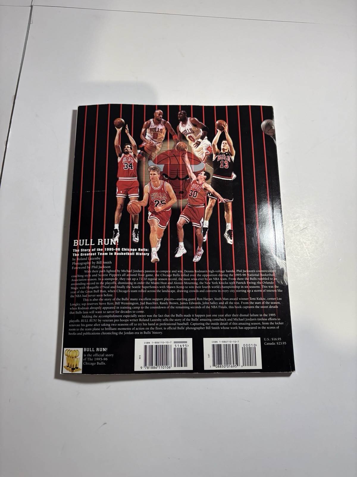 Scottie Pippen Chicago Sports Profiles magazine April 1996 Chicago Bulls