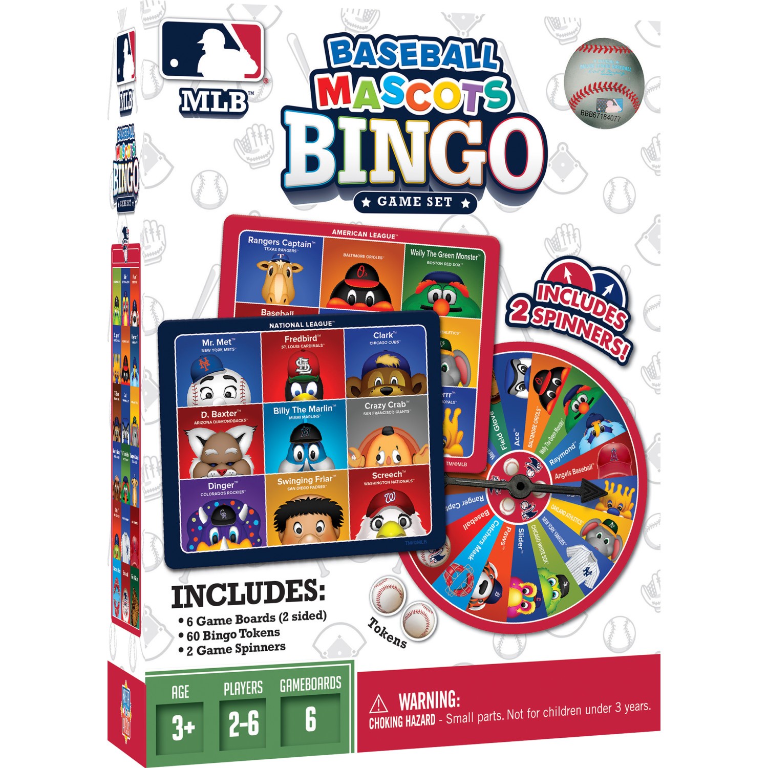 MasterPieces – MLB Bingo Game for Kids and Families
