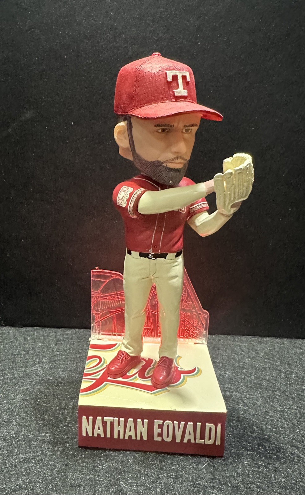 Texas Rangers Nathan Eovaldi 1 of 3 City Connect Bobbleheads