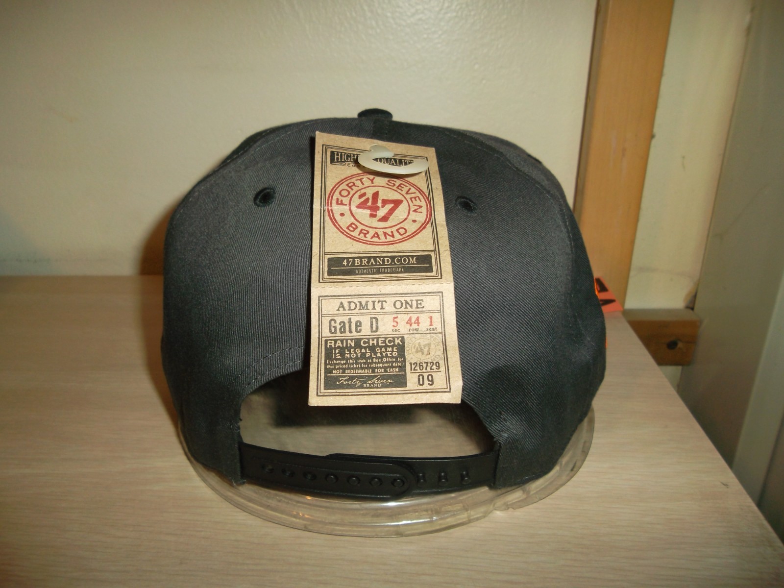 NEW YORK YANKEES BASEBALL HAT ’47 BRAND SNAPBACK/GRAY-BLACK-PURPLE/RETROSCRIPT