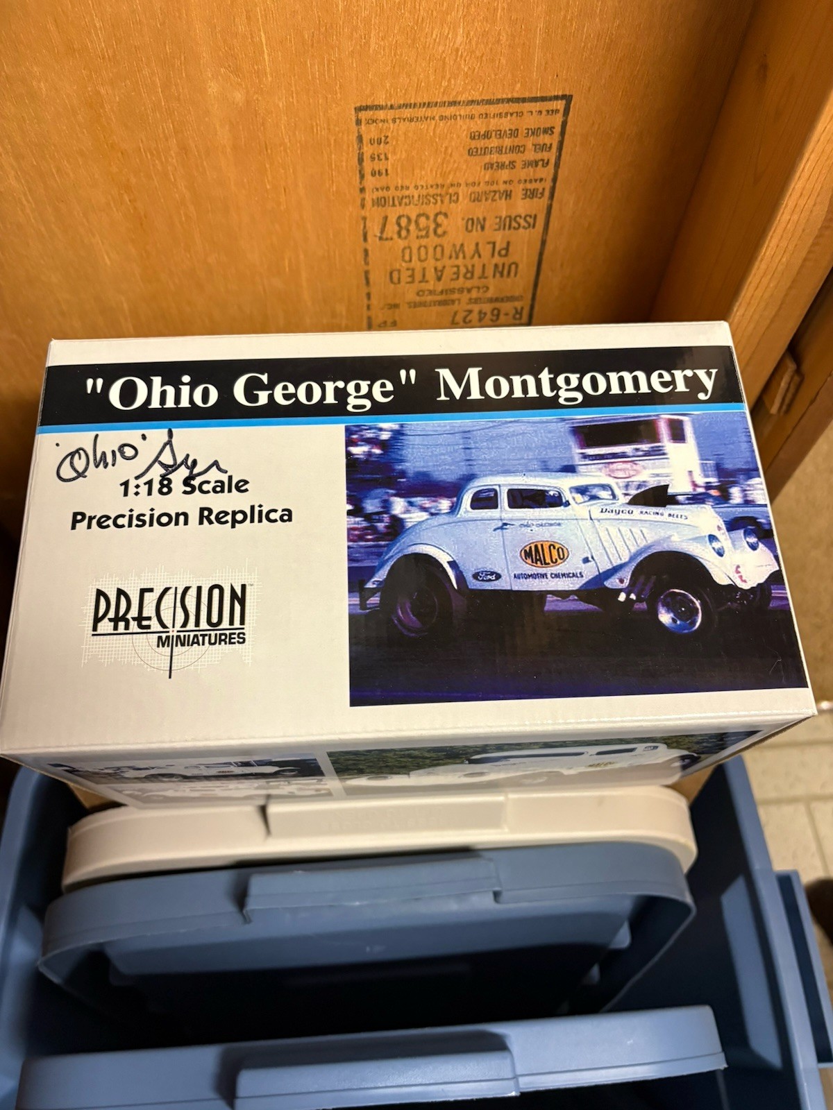 Precision 1933 Willys Ohio George Montgomery Malco Gasser 1:18 Scale Diecast Car