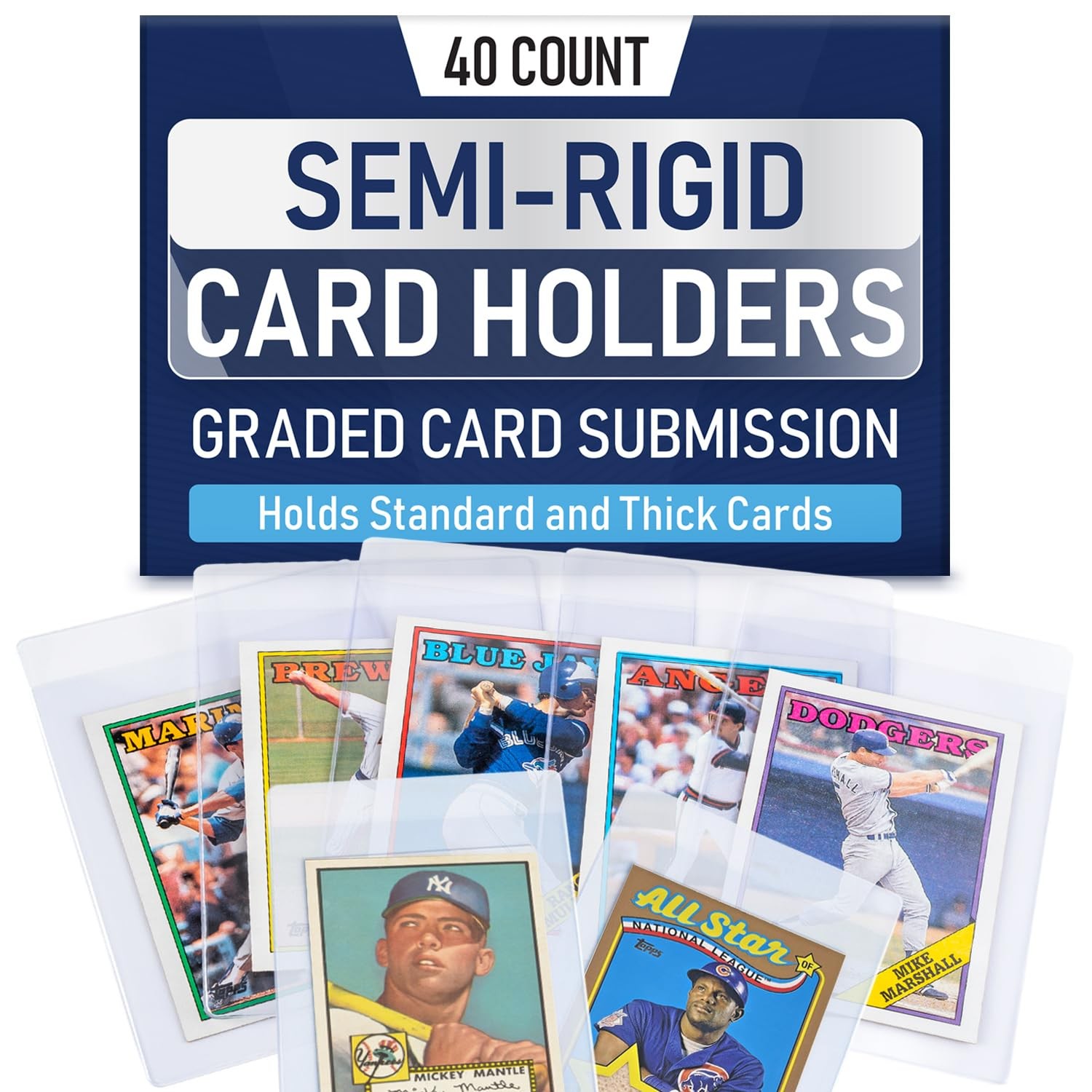 Semi Rigid Card Holder | PSA Graded Card Sleeves & Holder, PSA Cards Sleeves,…