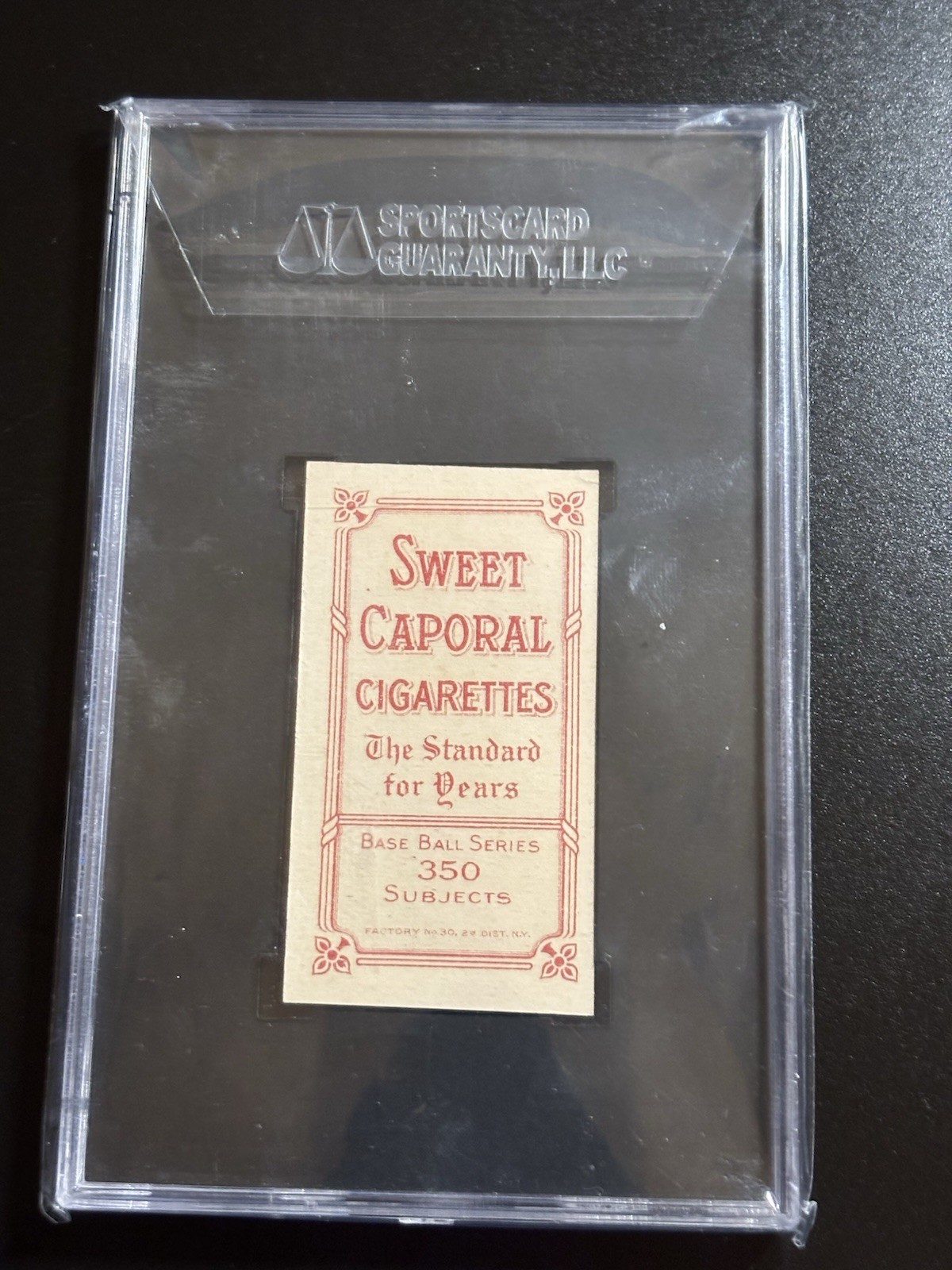 1909-11 T206 Rube Manning Sweet Caporal SGC 5.5