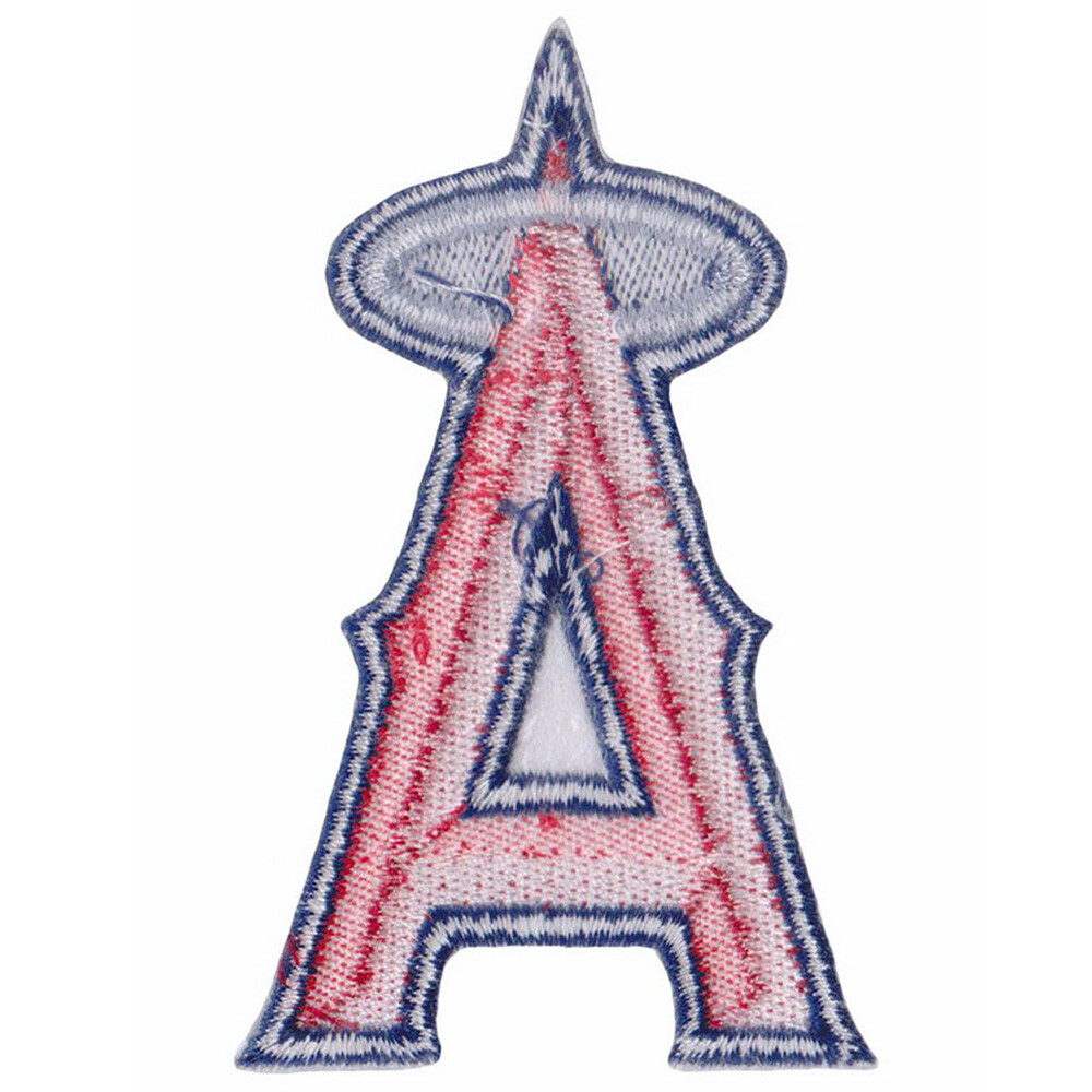 Wholesale Los Angeles Angels Baseball Logo Size 2.0″x3.5″ Sew Iron On Patches