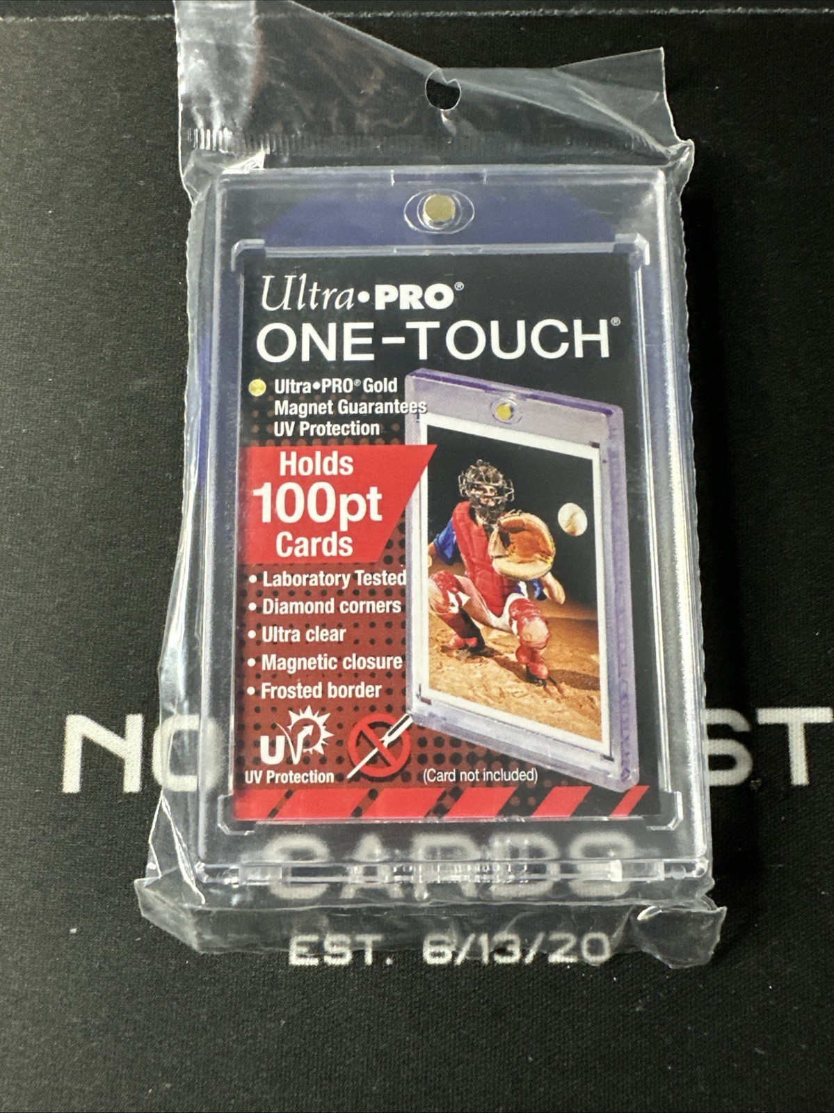 Ultra Pro One Touch Magnetic Card Holder 100pt With UV Protection Thick Cards