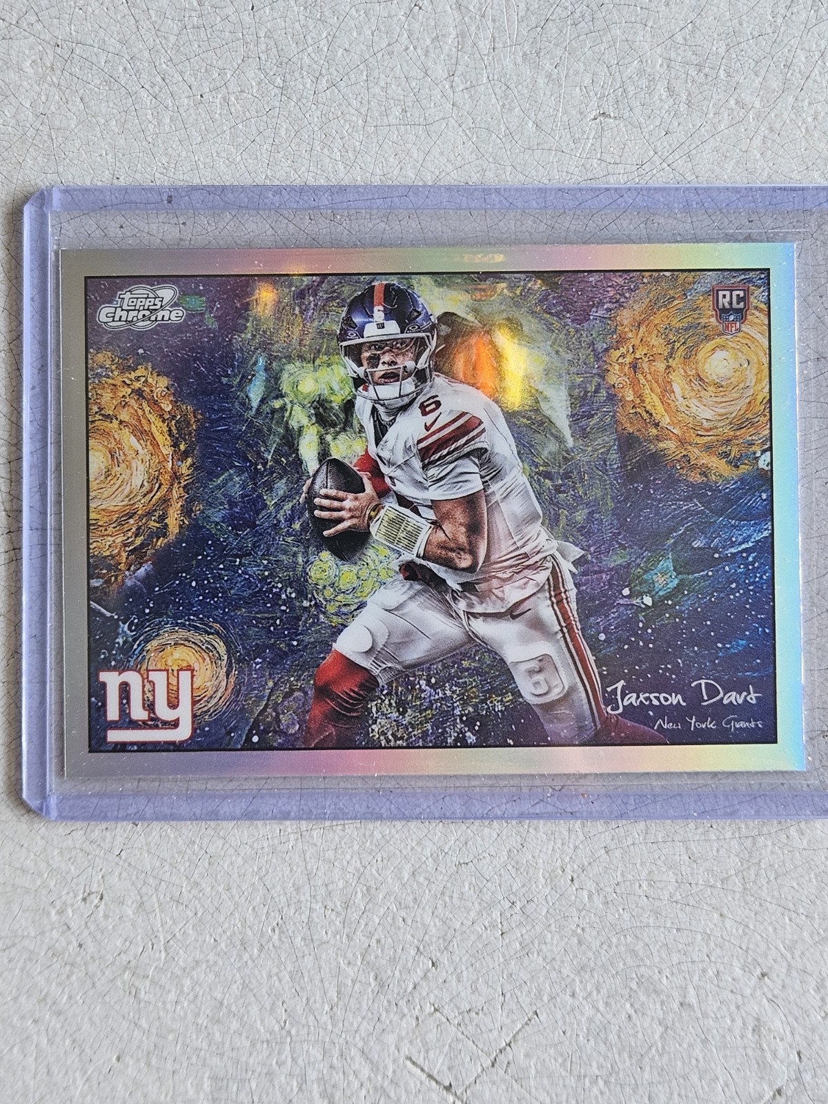 Topps Chrome Cosmic 2025 Jaxson Dart Rookie Insert STN-2 Stars In The Night