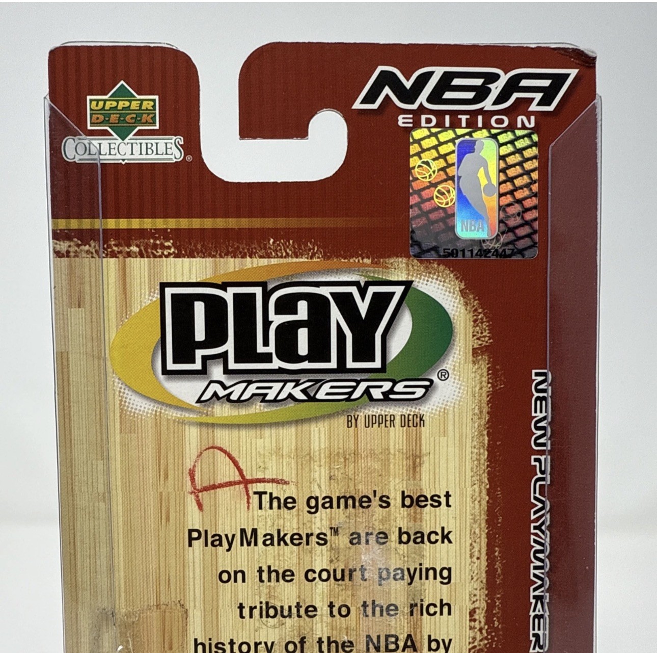 Jason Kidd Bobblehead NBA Upper Deck Play Makers ERROR – Yao Ming Name RARE