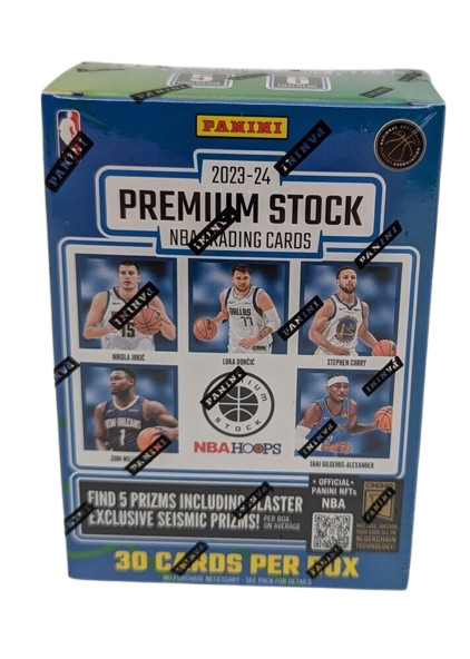 PANINI PREMIUM STOCK 2023-24 NBA BASKETBALL BLASTER FACTORY SEALED (6 PACK) BOX