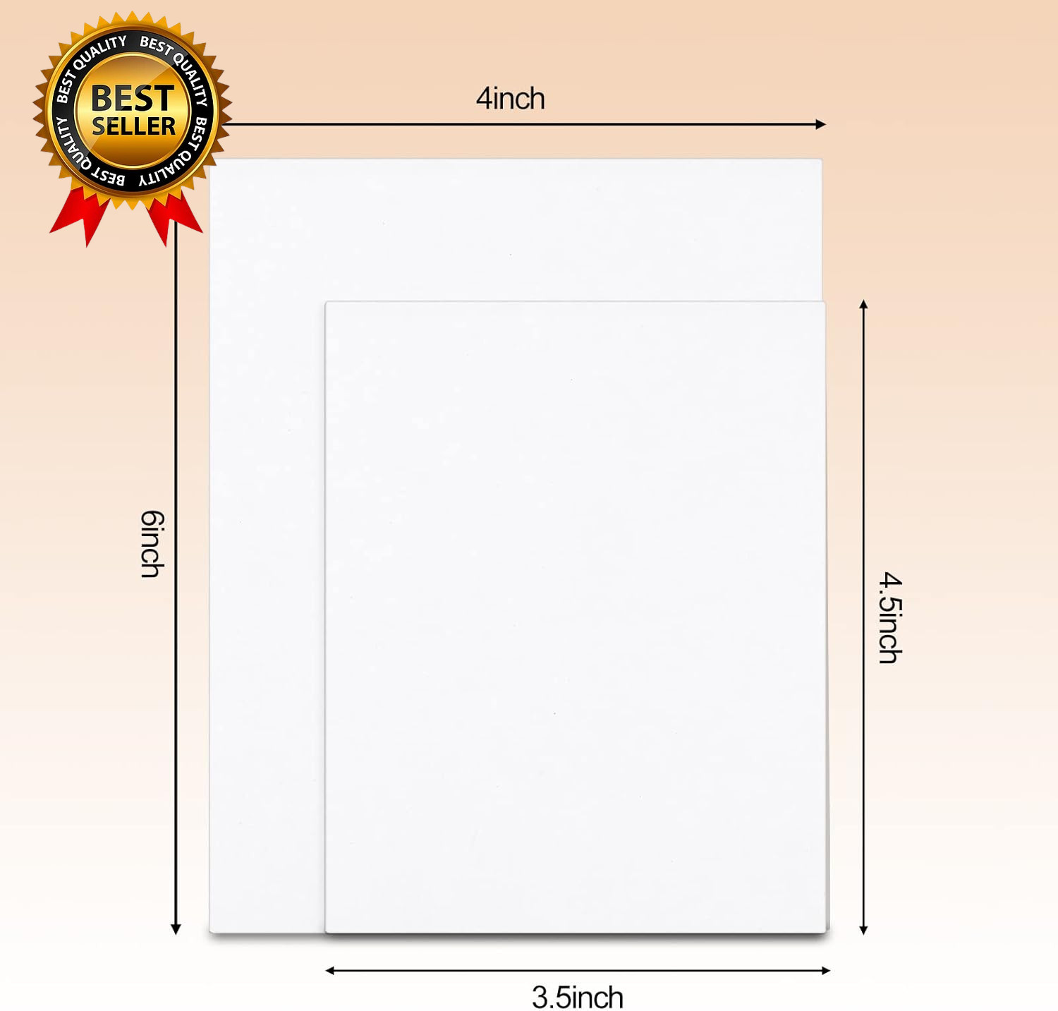 200 Pcs Trading Card Shipping Protectors 4 X 6 Inches Corrugated Cardboard Sheet