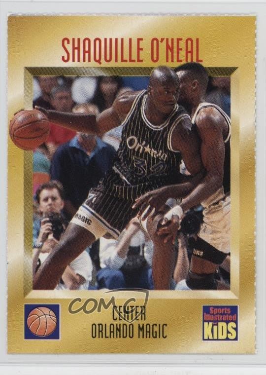 1995 Sports Illustrated for Kids Series 2 Shaquille O’Neal #341 HOF 1ph4