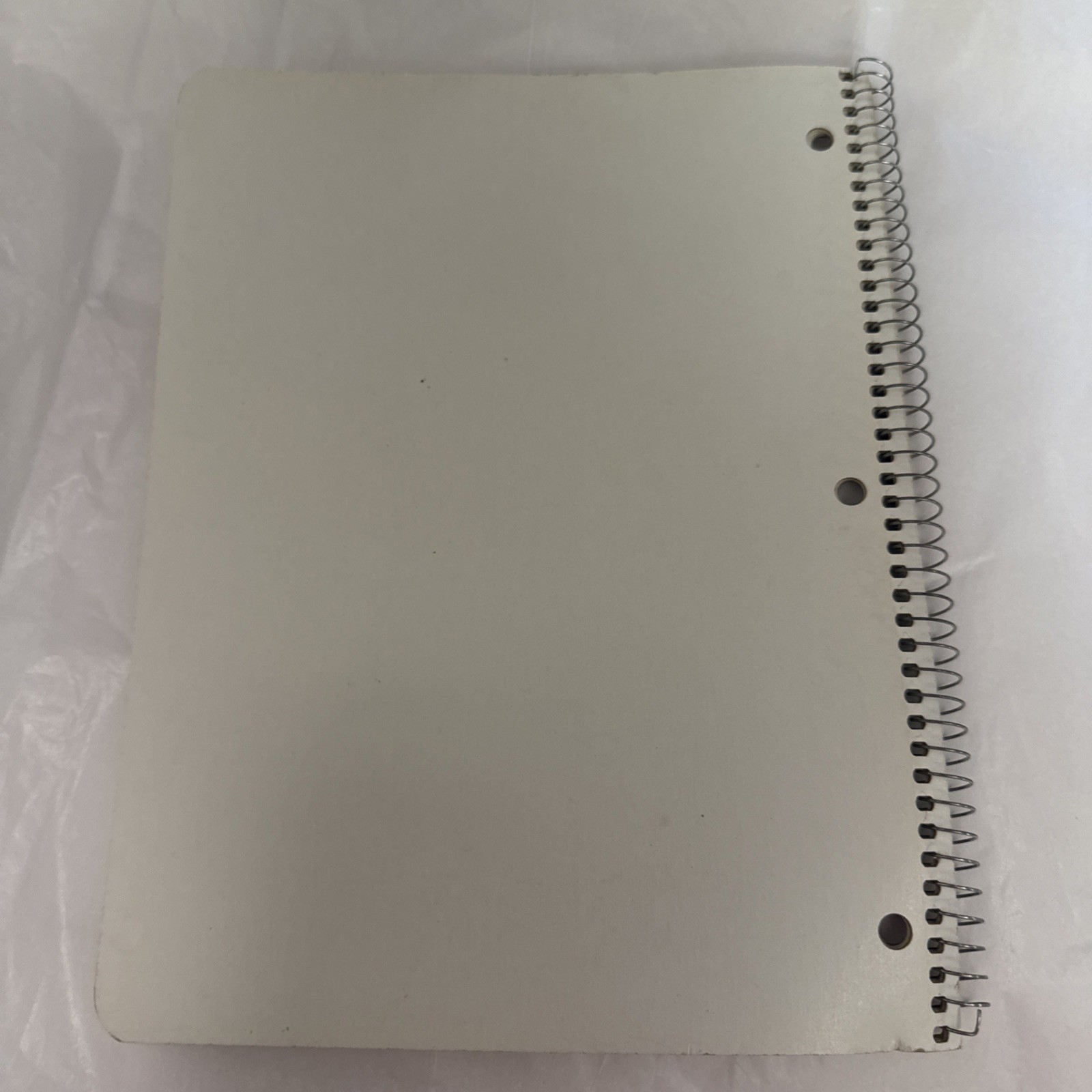 VINTAGE Alabama Auburn War Eagle Spiral Subject Notebook Made In USA 10.5 X 8